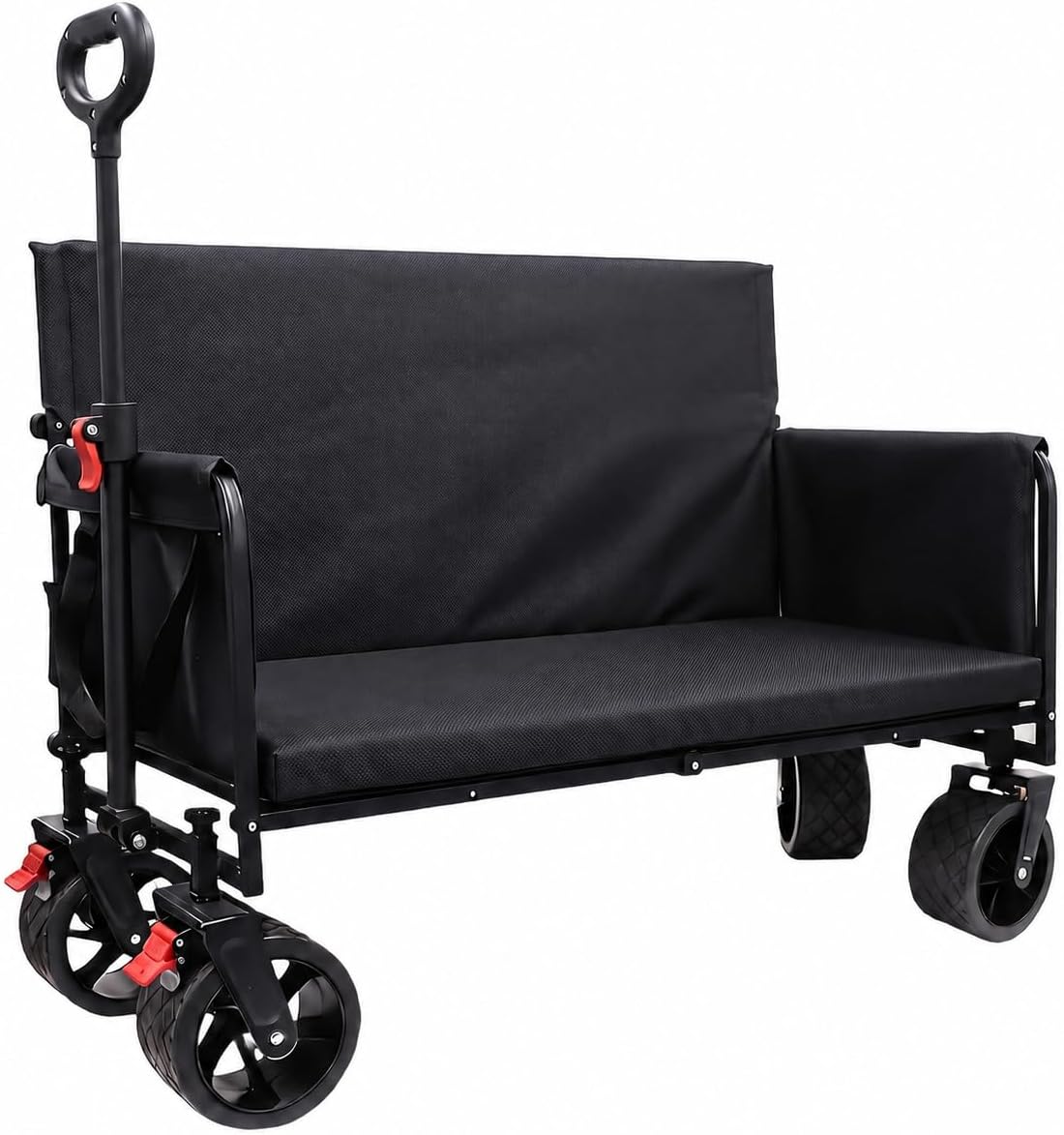 Heavy Equipment Rental - Collapsible Foldable Wagon Cart With Wheels