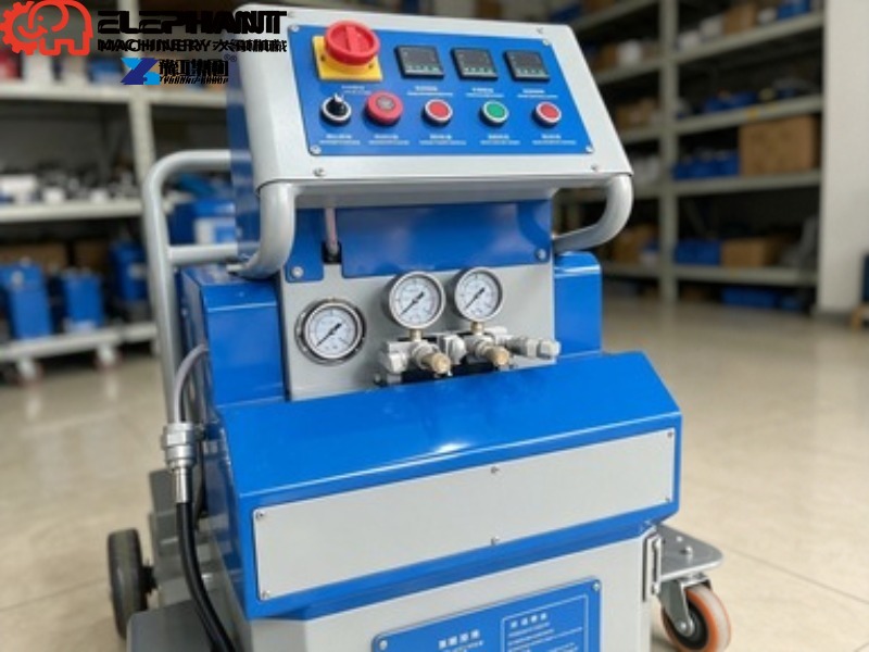 Heavy Equipment Working - PU Foam Spray Machine High Pressure