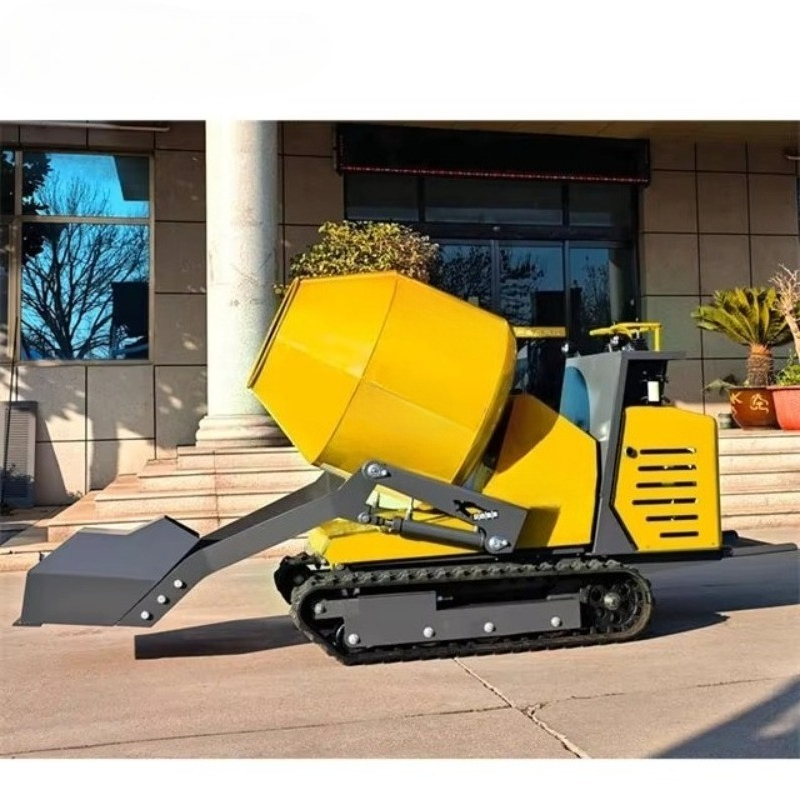 Crawler Self-Loading 0.8 Ton C - đánh giá và giá Concrete Mixer Machine