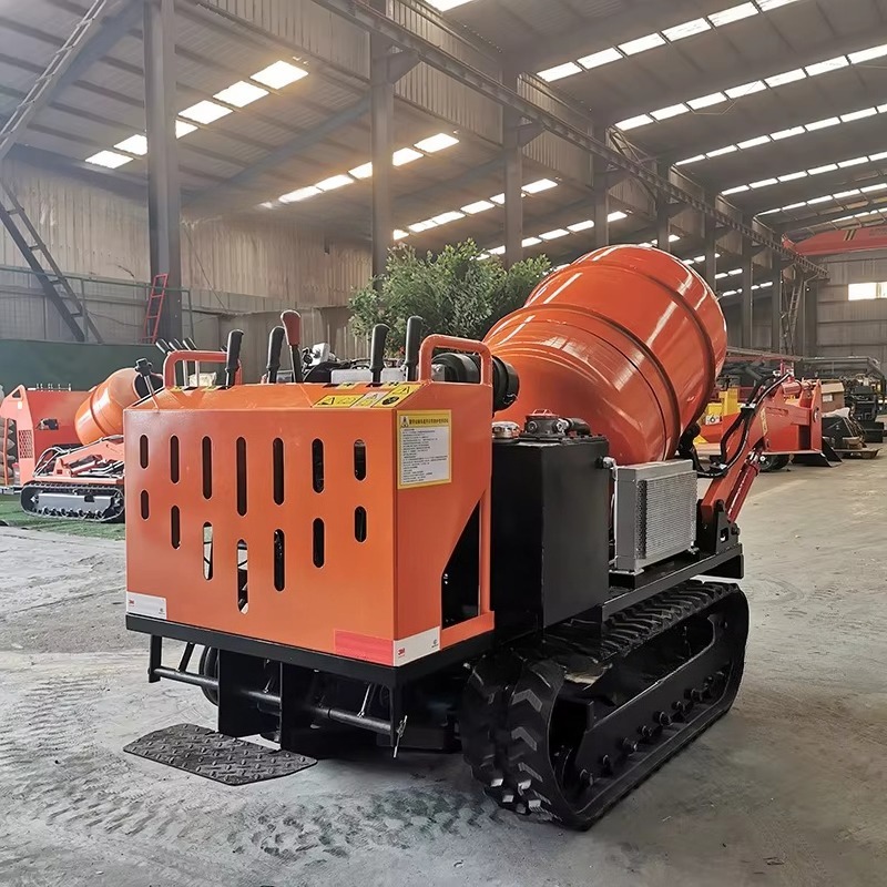 Crawler Self-Loading 0.8 Ton C - đánh giá và giá Concrete Mixer Machine