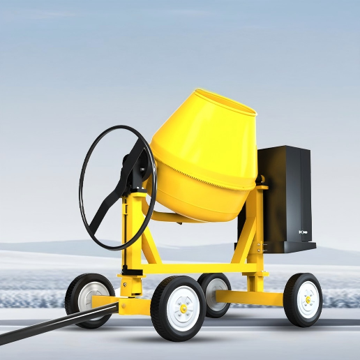 High Performance 350L Mobile C - đánh giá và giá Concrete Mixer Machine