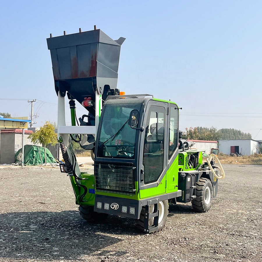 1.8m3 EPA EU5 Mixer Truck Dies - đánh giá và giá Concrete Mixer Machine