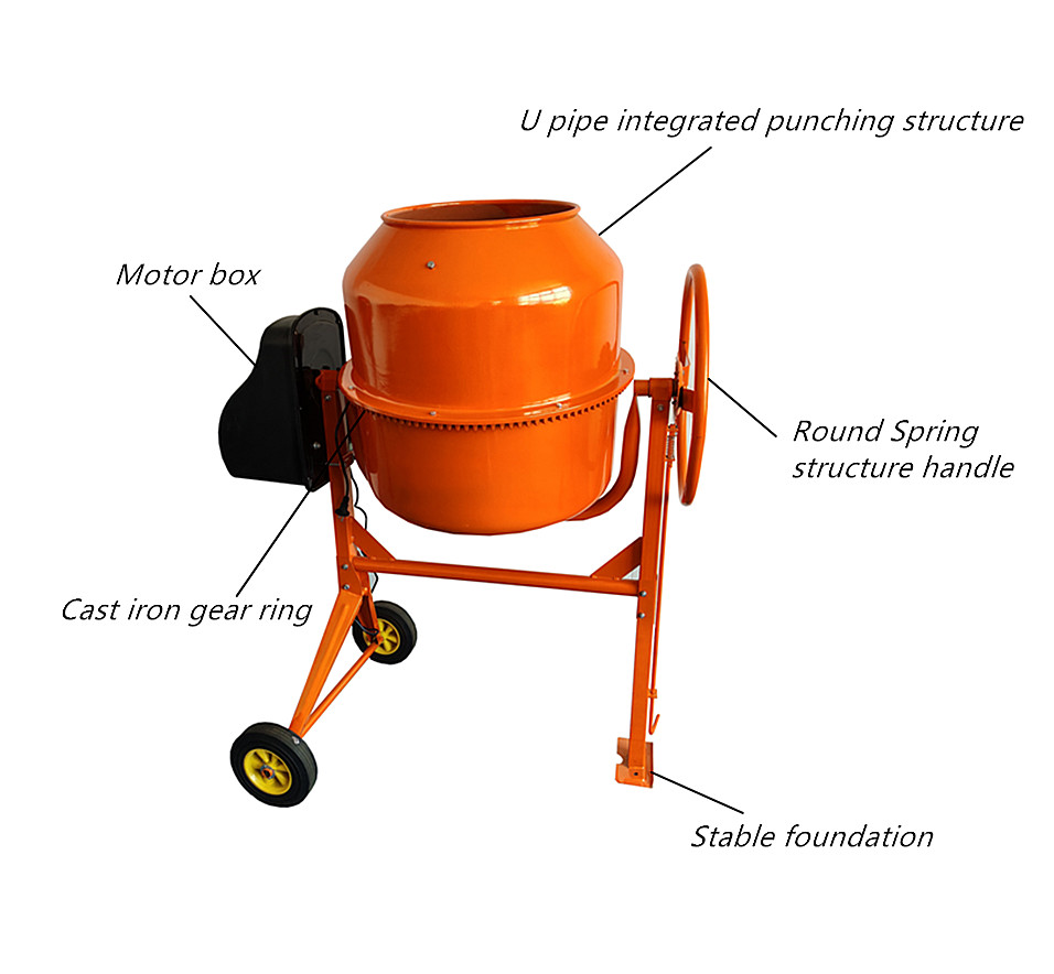 Cement Mixer/electric Motor Co - đánh giá và giá Concrete Mixer Machine