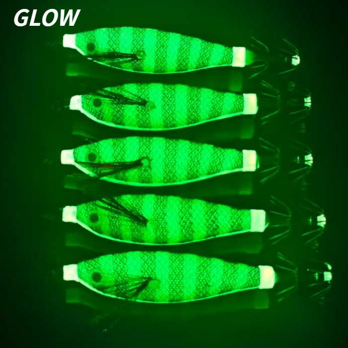 5PCS UV Glow Squid Jig Egi Lur - đánh giá và giá Heavy Equipment Rental