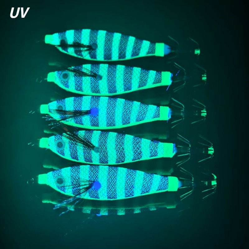 5PCS UV Glow Squid Jig Egi Lur - đánh giá và giá Heavy Equipment Rental