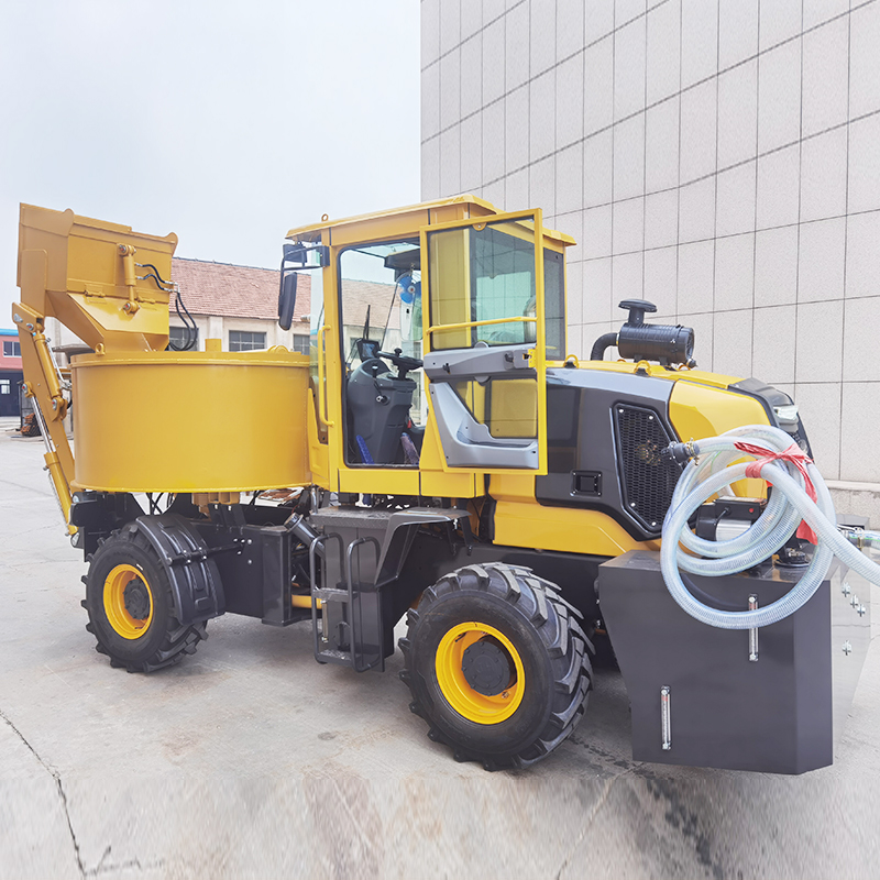 1 To 6.5m³ Mobile Self Loading - đánh giá và giá Concrete Mixer Machine