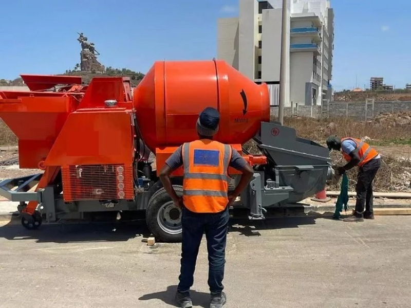 Customized Concrete Pumping Mi - đánh giá và giá Concrete Mixer Machine