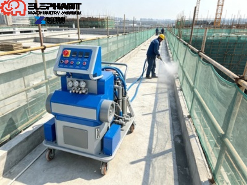 PU Foam Spray Machine High Pre - đánh giá và giá Heavy Equipment Working