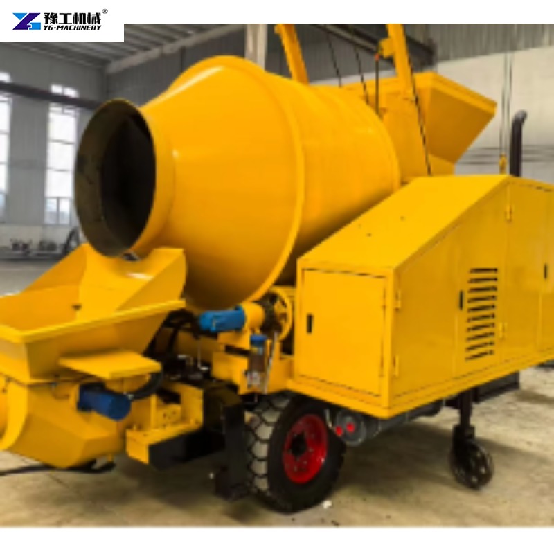 Trailer-mounted Concrete Mixer - đánh giá và giá Concrete Mixer Machine