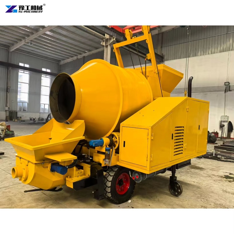 Trailer-mounted Concrete Mixer - đánh giá và giá Concrete Mixer Machine