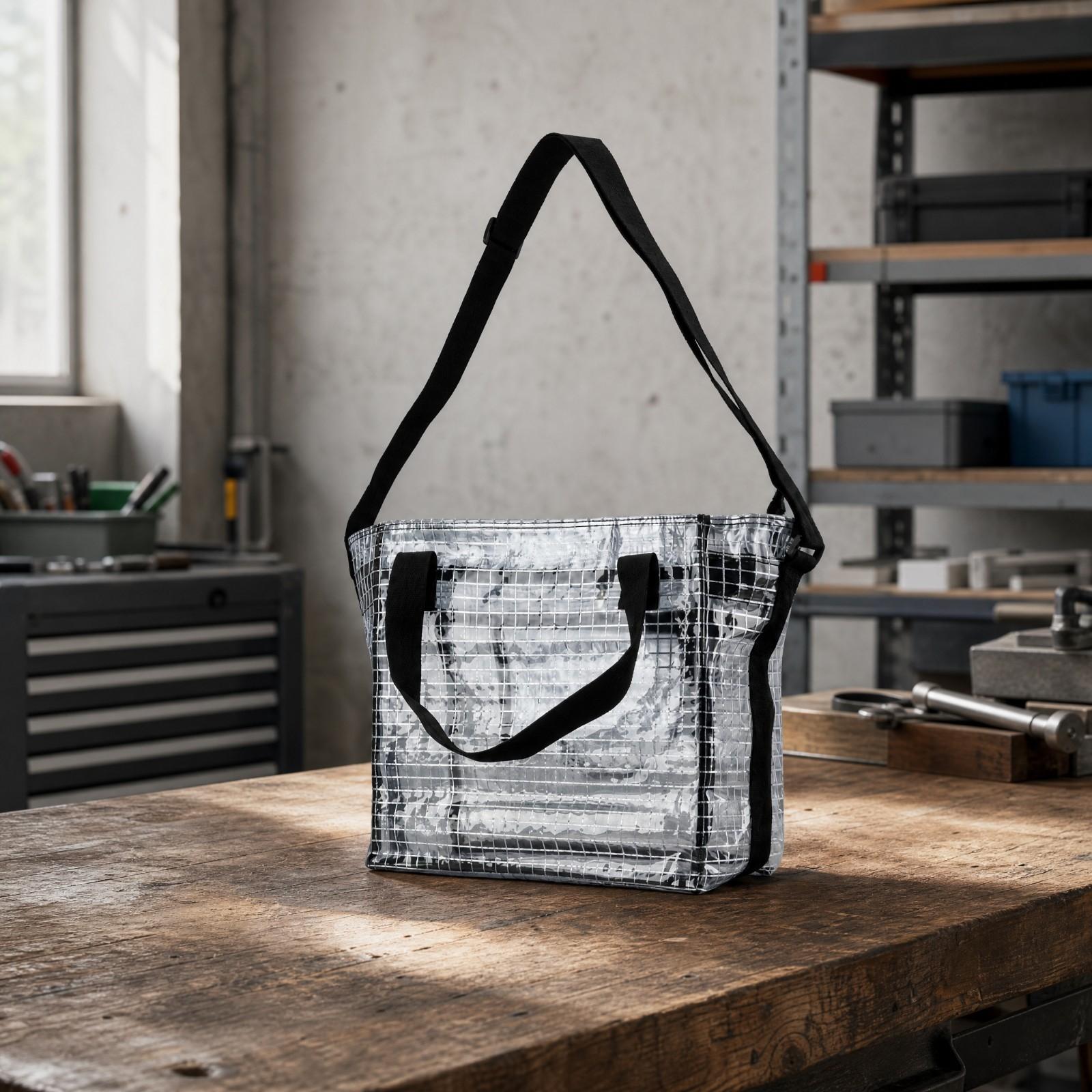 Clear PVC Mesh Carrier Tote Wa - đánh giá và giá Heavy Equipment Working
