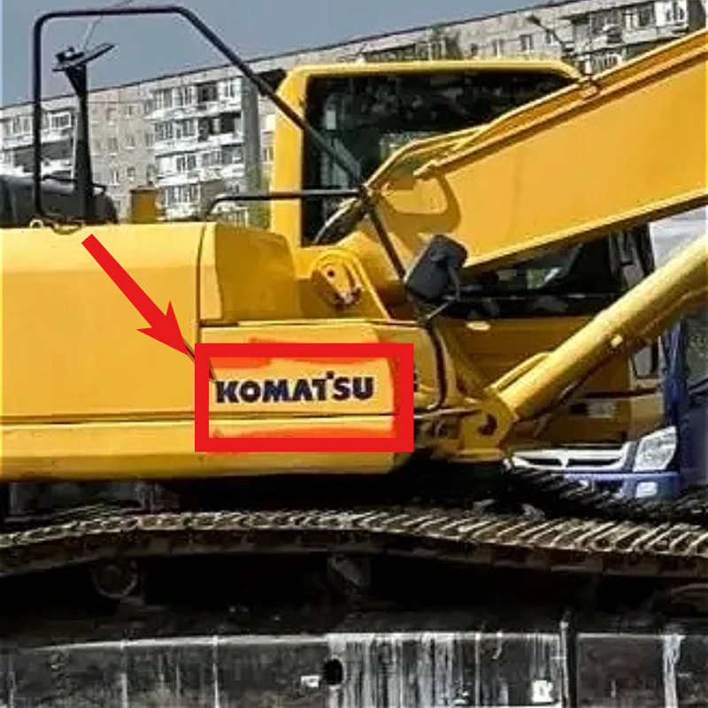 For Komatsu Stickers Counterwe - đánh giá và giá Heavy Equipment Logo