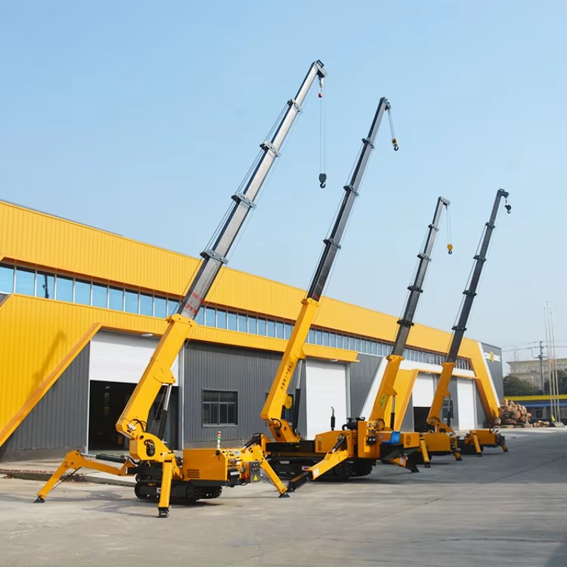 8T Hydraulic Spider Crane Heav - đánh giá và giá Heavy Equipment Lifting